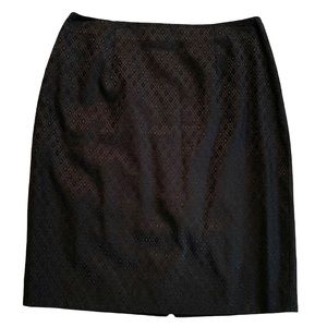 Amanda Smith Black Pencil Skirt Size 14